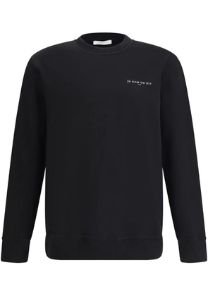 Ih Nom Uh Nit graphic-print sweatshirt - Black