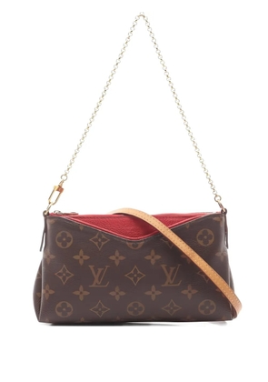 Louis Vuitton Pre-Owned 2015 Pallas monogram chain-strap shoulder bag - Brown