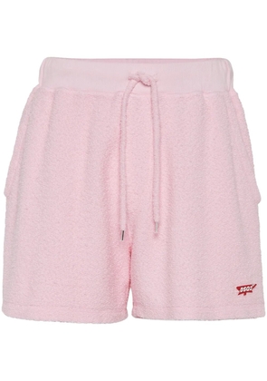 DSQUARED2 logo-appliqué track shorts - Pink