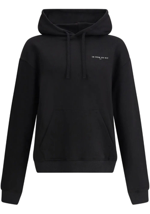 Ih Nom Uh Nit graphic-print hoodie - Black