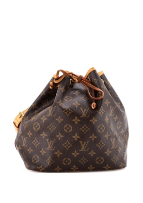 Louis Vuitton Pre-Owned Petit Noe Handbag Monogram Canvas bucket bag - Brown