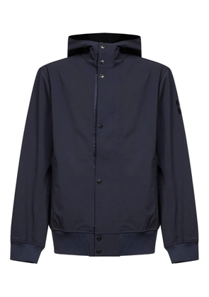 Stone Island hooded zip-up jacket - Blue