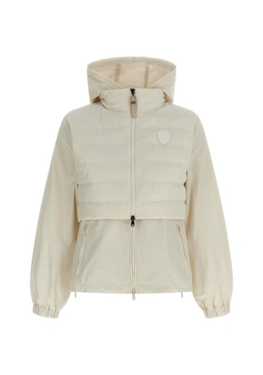 Brunello Cucinelli hooded quilted jacket - Neutrals