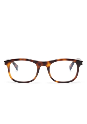 Saint Laurent Eyewear square-frame glasses - Brown