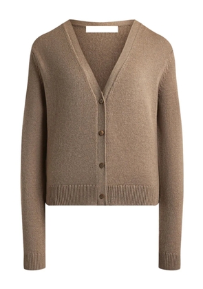 12 STOREEZ buttoned knitted cardigan - Neutrals