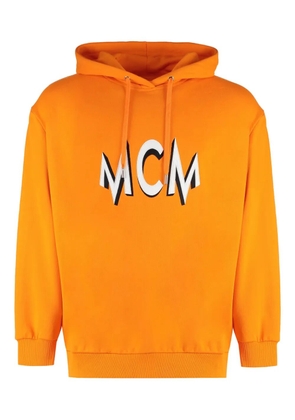 MCM graphic-print hoodie - Orange