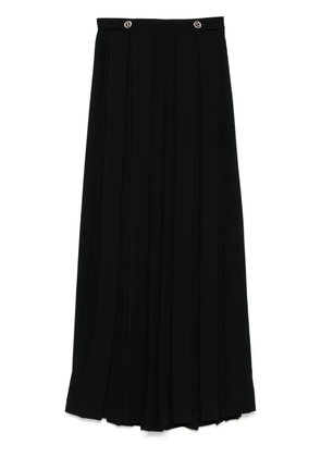 TWINSET pleated crepe trousers - Black