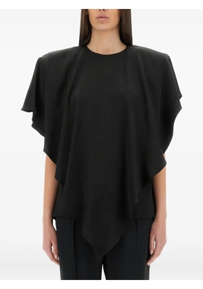 Stella McCartney draped blouse - Black