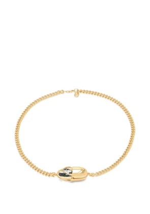 Capsule Eleven Capsule Crystal jasper necklace - Gold