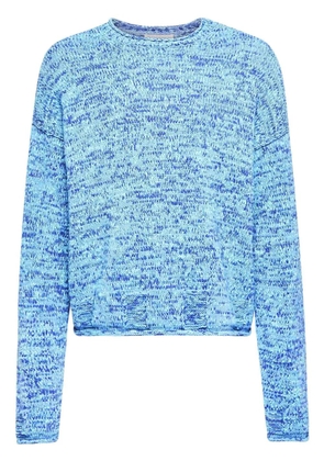 JW Anderson Space Dye jumper - Blue