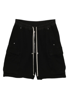 Rick Owens DRKSHDW cotton cargo shorts - Black