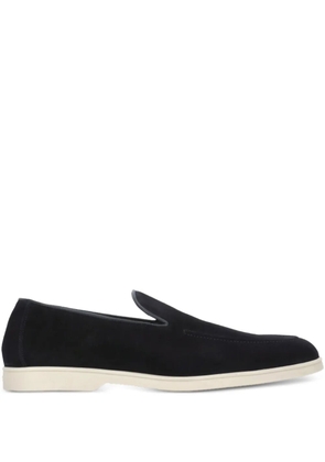 Doucal's suede loafers - Blue