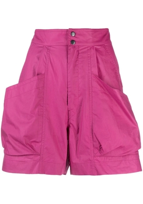 MARANT ÉTOILE Ferdini mini shorts - Purple