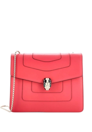 Bvlgari Pre-Owned Serpenti Forever Square Leather Medium shoulder bag - Pink