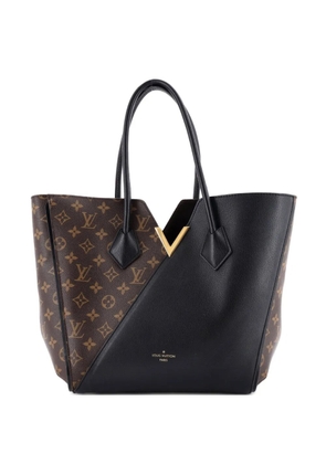 Louis Vuitton Pre-Owned Kimono Handbag Monogram Canvas and Leather MM tote bag - Black