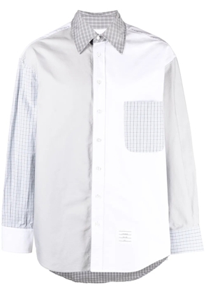 Thom Browne 4-Bar long-sleeve shirt - White