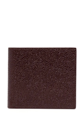 Thom Browne leather bi-fold wallet - Red