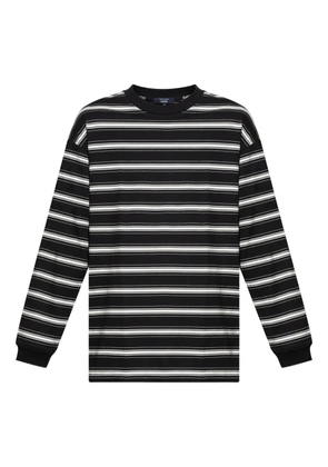 Comme des Garçons Homme striped long-sleeve T-shirt - Black