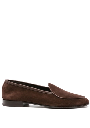 Scarosso Nils suede loafers - Brown