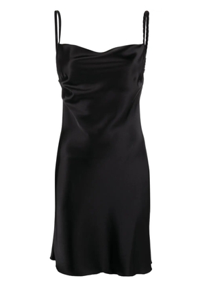 Nanushka Merva satin minidress - Black