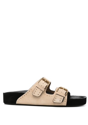 ISABEL MARANT Lennyo buckle sandals - Neutrals