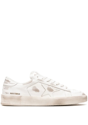 Golden Goose Stardan leather sneakers - White
