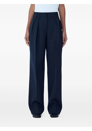 Jil Sander pleated trousers - Blue