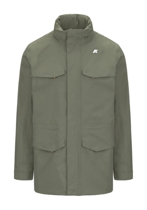 K-Way pocketed jacket - Green