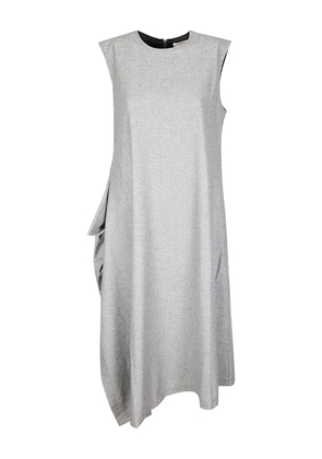 Niccolò Pasqualetti Nota slip midi dress - Grey