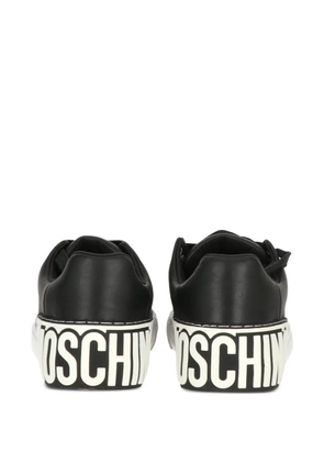 Moschino logo-detail sneakers - Black