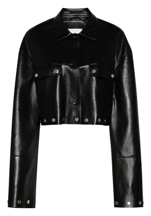 Nanushka Kassie shirt - Black