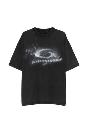 Balenciaga logo-print T-shirt - Black