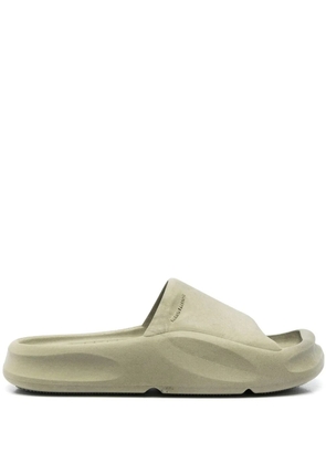 Heron Preston eco moulded slides - Green