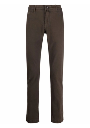 Jacob Cohën straight-leg trousers - Brown