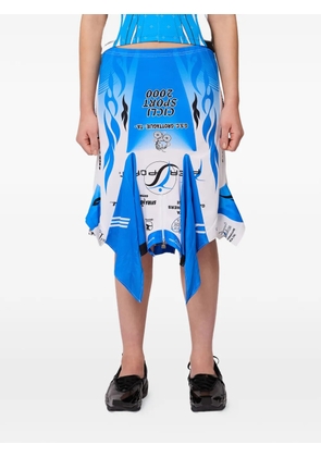 Gina Corrieri Racer midi skirt - Blue