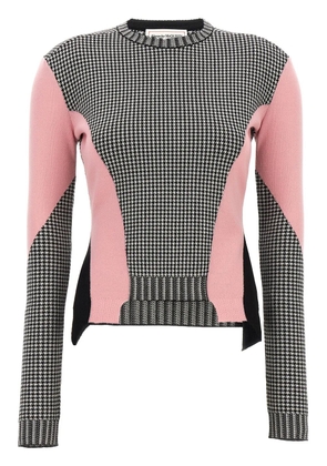 Alexander McQueen checked sweater - Black