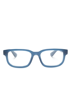 Gucci Eyewear transparent square-frame glasses - Blue