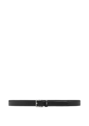 AMI Paris Paris Paris leather belt (25mm) - Black