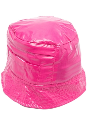 K-Way pocket-detail bucket hat - Pink