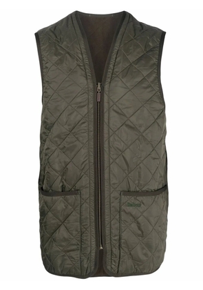 Barbour quilted pouch-pocket gilet - Green