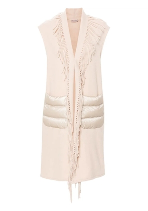 Herno sleeveless coat - Neutrals