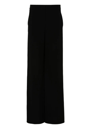 Giorgio Armani silk satin trousers - Black