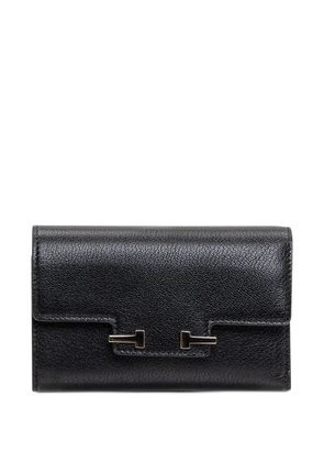 TOM FORD T-detail compact wallet - Black