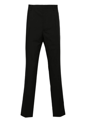 Emporio Armani tailored wool trousers - Black