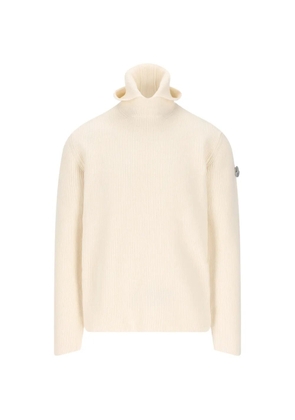 Moncler x Jil Sander wool sweater - Neutrals