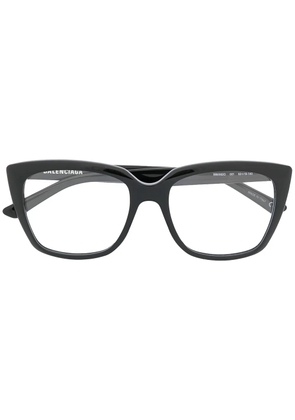 Balenciaga Eyewear Square Glasses - Black