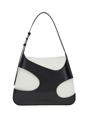 Ferragamo cut out-detail shoulder bag - Black