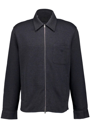 Givenchy zipped tailored cotton shirt - Grey