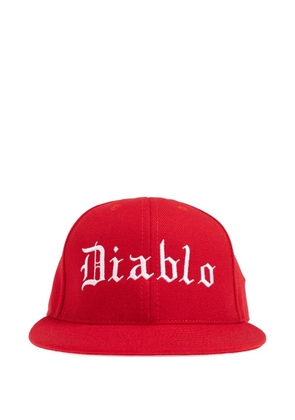 Willy Chavarria logo-embroidered cap