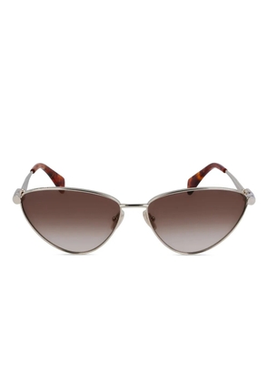 Lanvin geometric-frame sunglasses - Grey